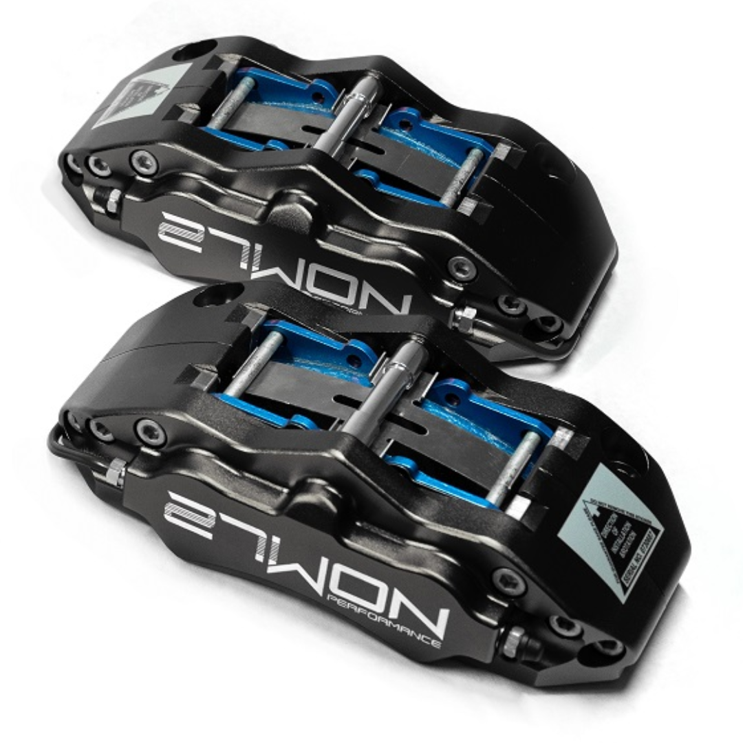 27WON Front 4-Piston Caliper Upgrade Kit | 16+ Civic 1.5T & 2.0L, 23+ Integra Base & A-Spec