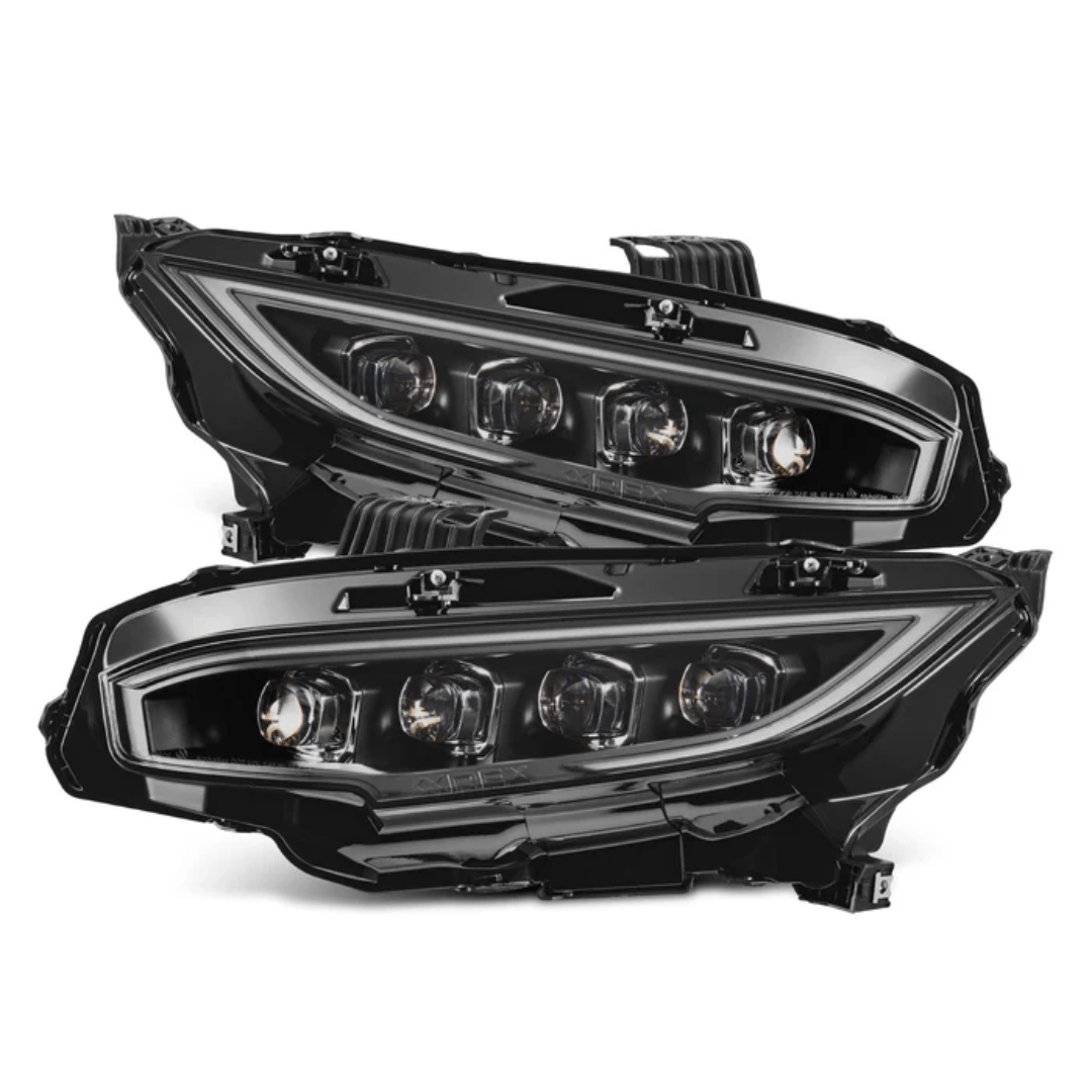 Alpharex LED Headlights | 16 - 21 Civic - Unity Performance