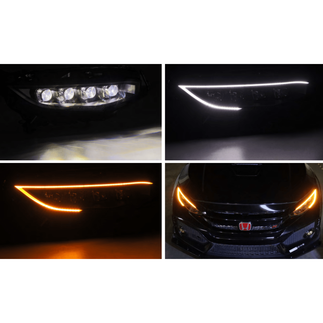Alpharex LED Headlights | 16 - 21 Civic - Unity Performance