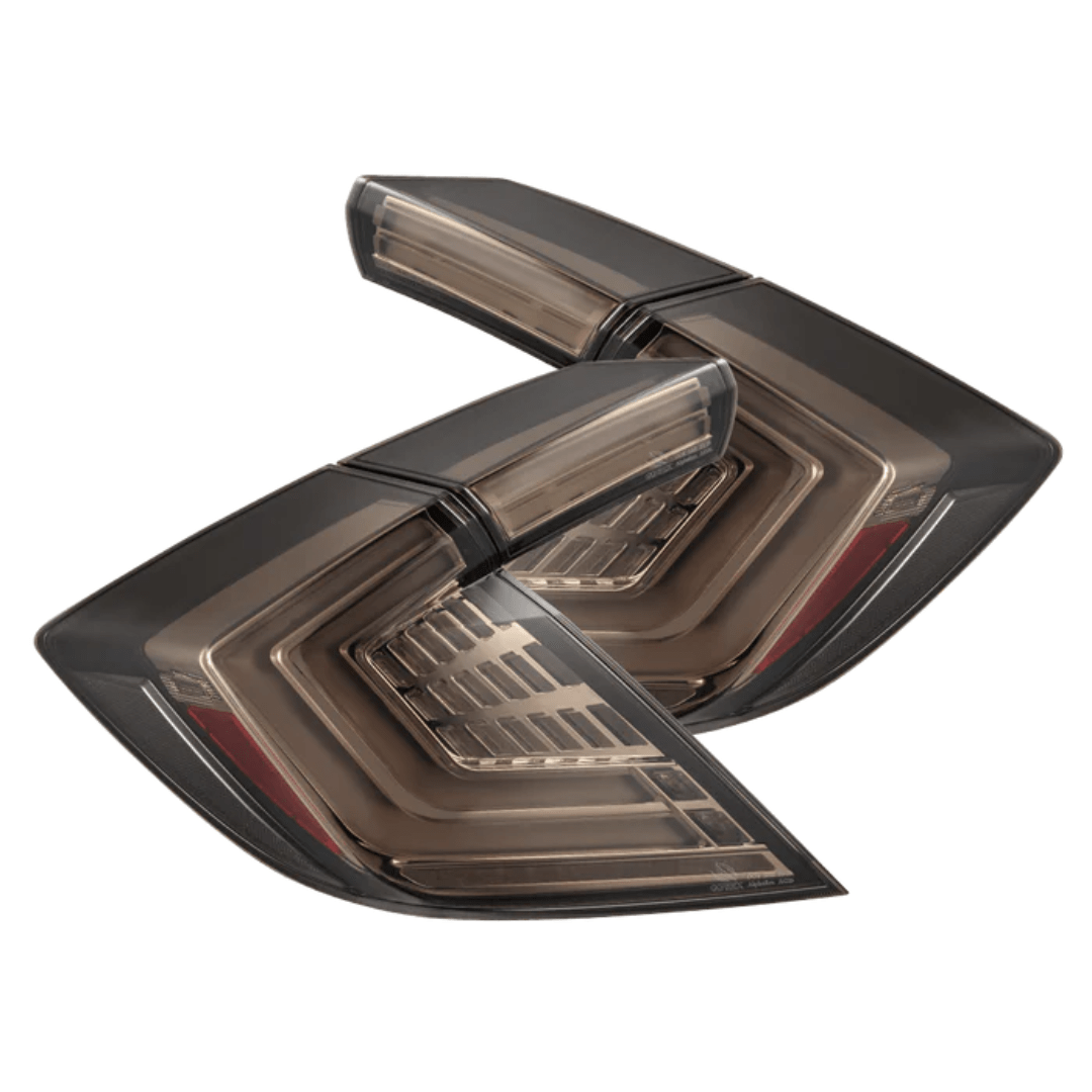 Alpharex LED Taillights | 17 - 21 Civic Hatch - Unity Performance