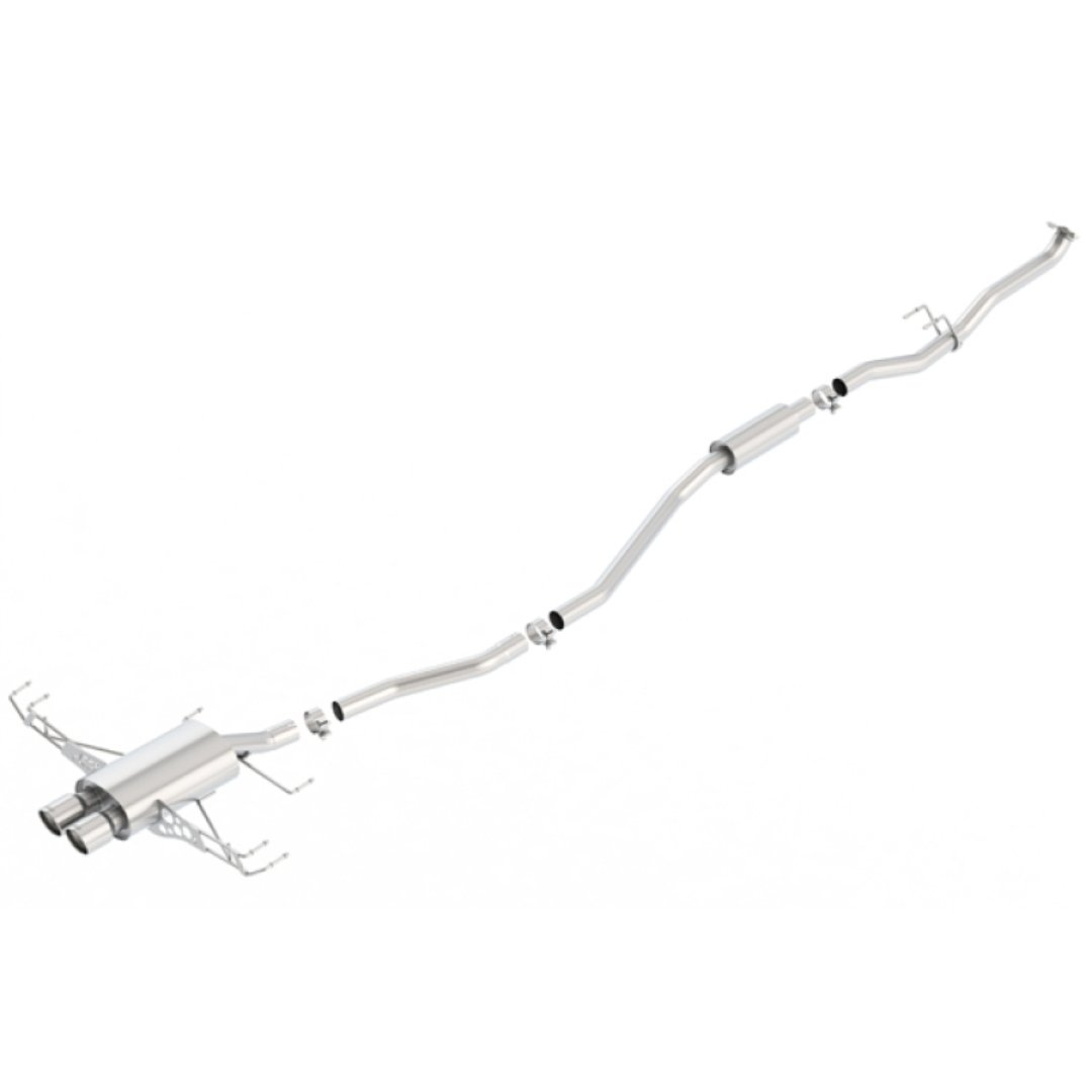 Borla S - Type Catback | 17 - 21 Civic Hatch - Unity Performance