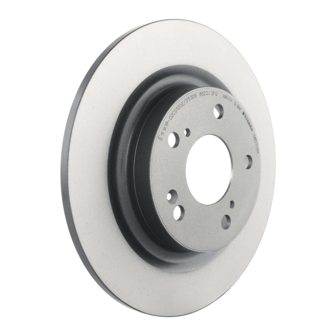 Brembo Rear Blank Rotors | 17 - 23+ Type R FK8 & FL5, 23+ Integra Type S DE5 - Unity Performance