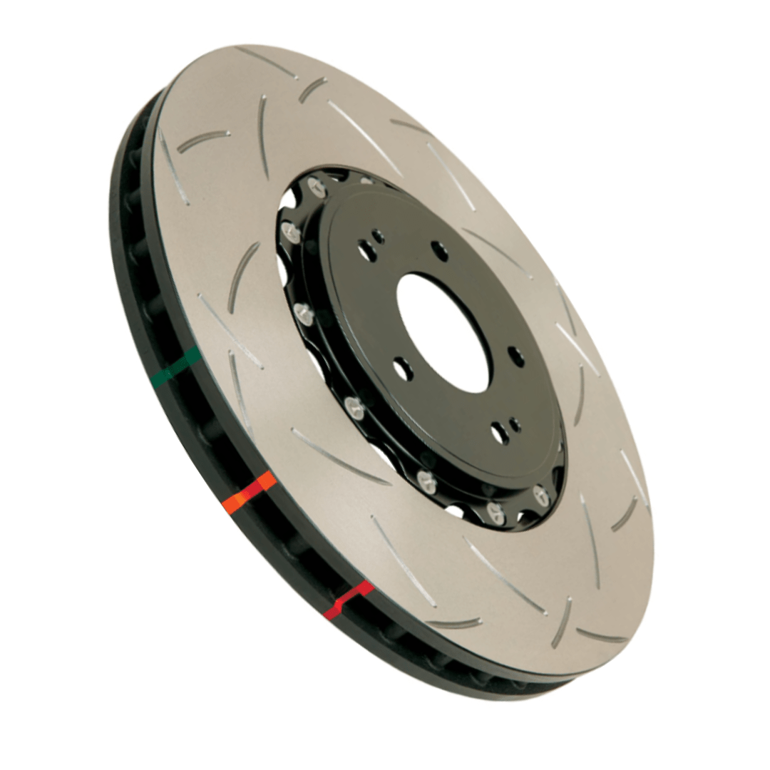 DBA 5000 Front 2 - Piece Slotted Rotors | 17 - 23+ Civic Type R FK8 & FL5, 23+ Integra Type S DE5 - Unity Performance