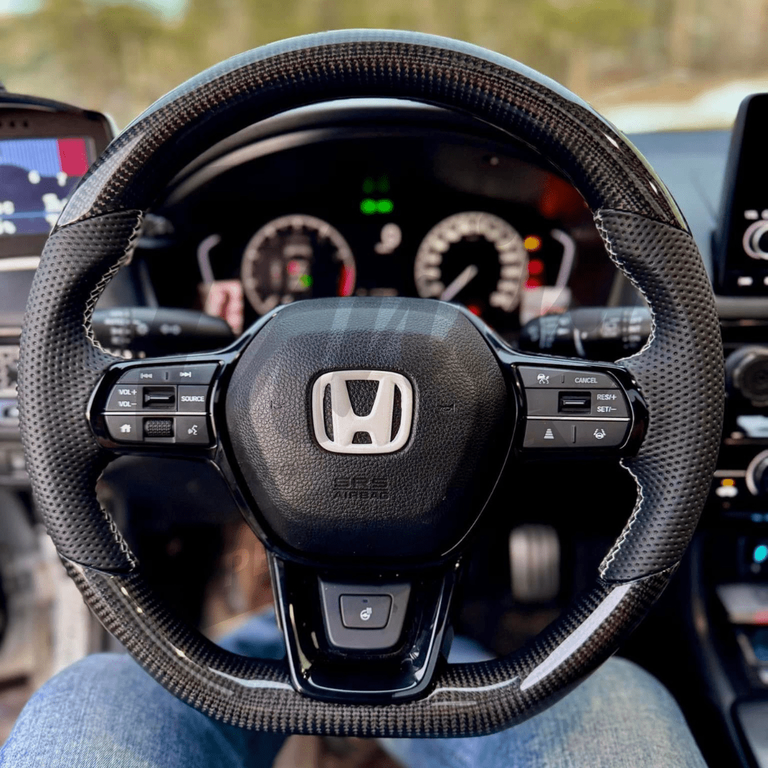 Flat - Bottom Steering Wheel | 22+ Civic, 23+ Integra - Unity Performance