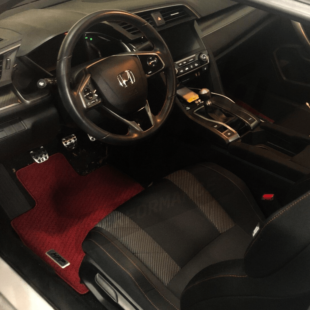Honda OEM HFP Carpet Mats | 16 - 21 Civic Coupe - Unity Performance