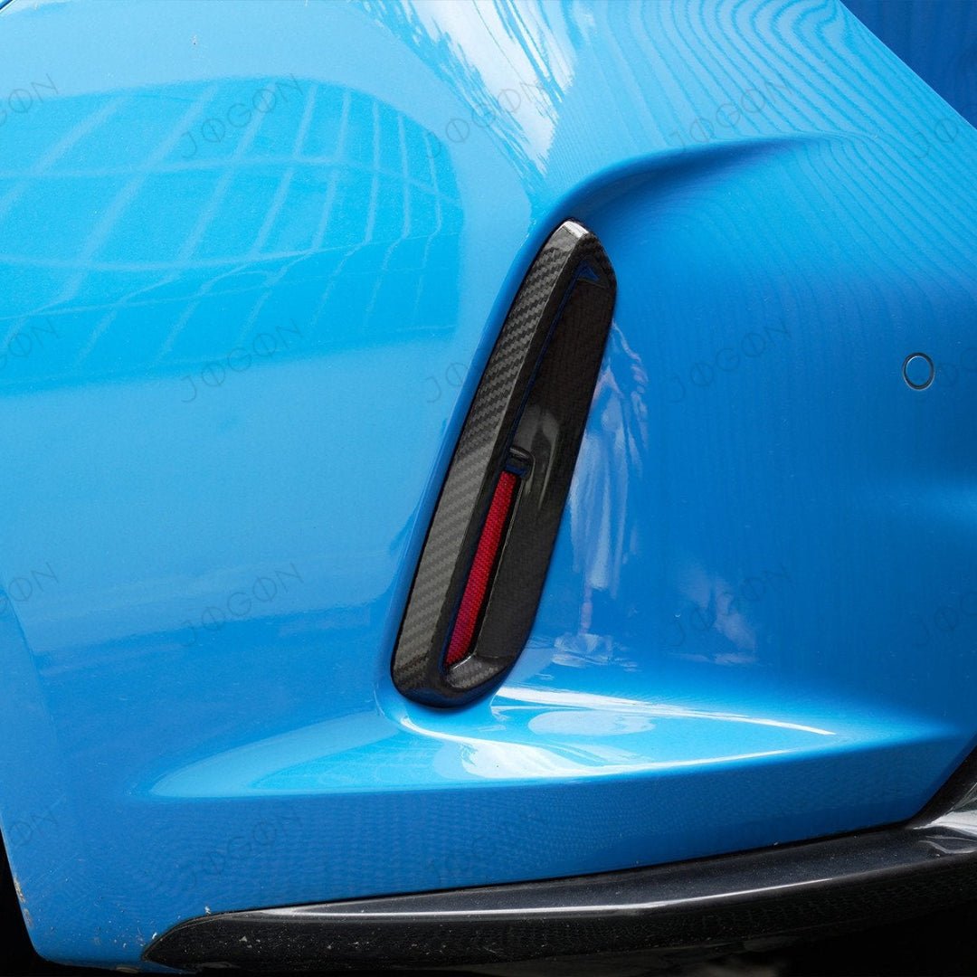 Jogon Carbon Fiber Rear Bumper Reflector Covers | 23+ Civic Type R FL5 - Unity Performance