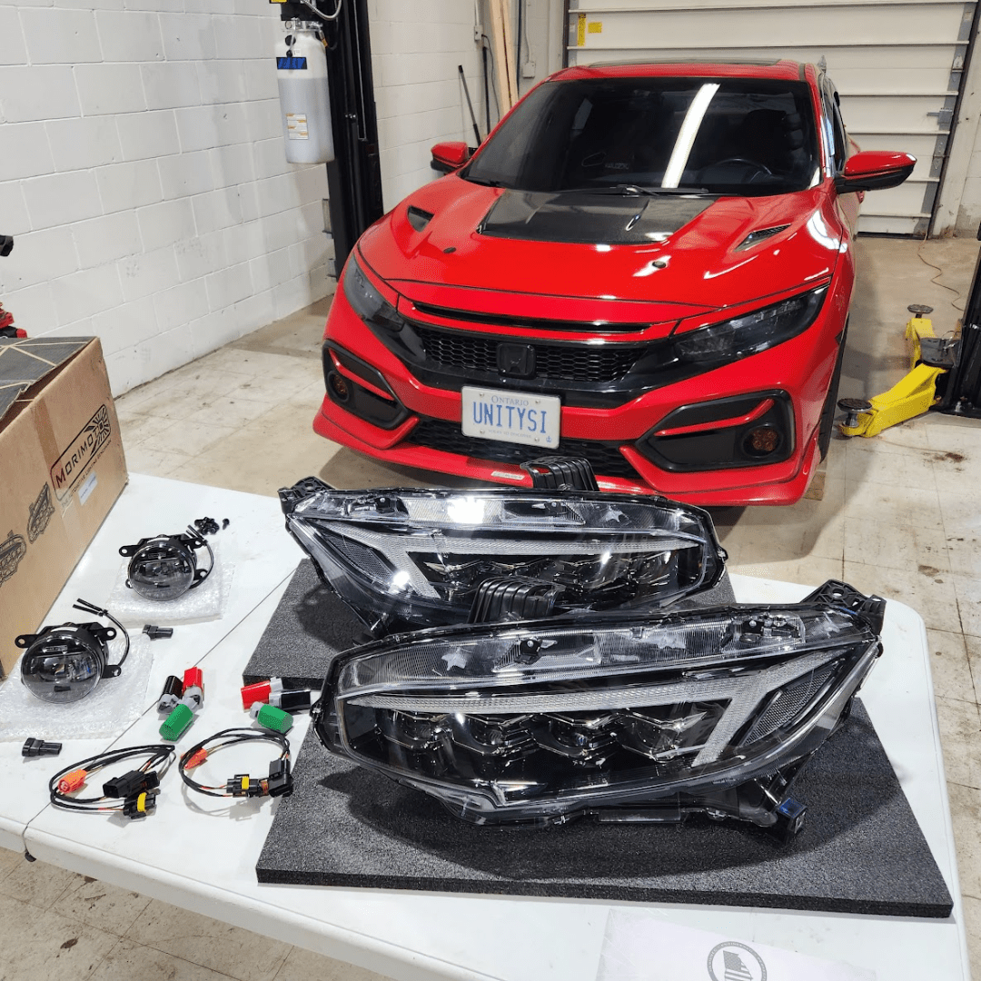 Morimoto Gen II / V2 XB LED Headlights | 16 - 21 Civic - Unity Performance
