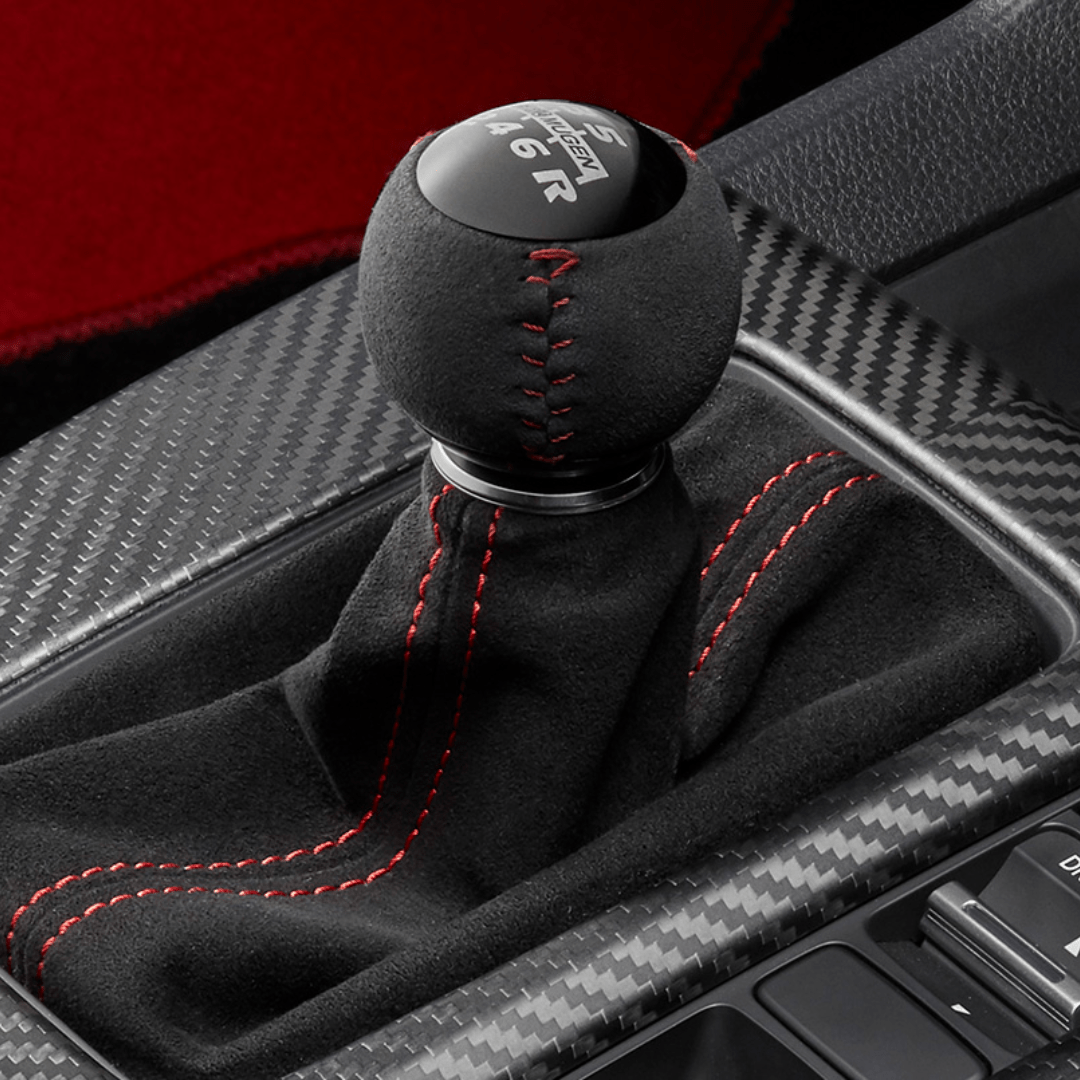 Mugen Alcantara Shift Knob | 16 - 22+ Civic, 23+ Integra - Unity Performance
