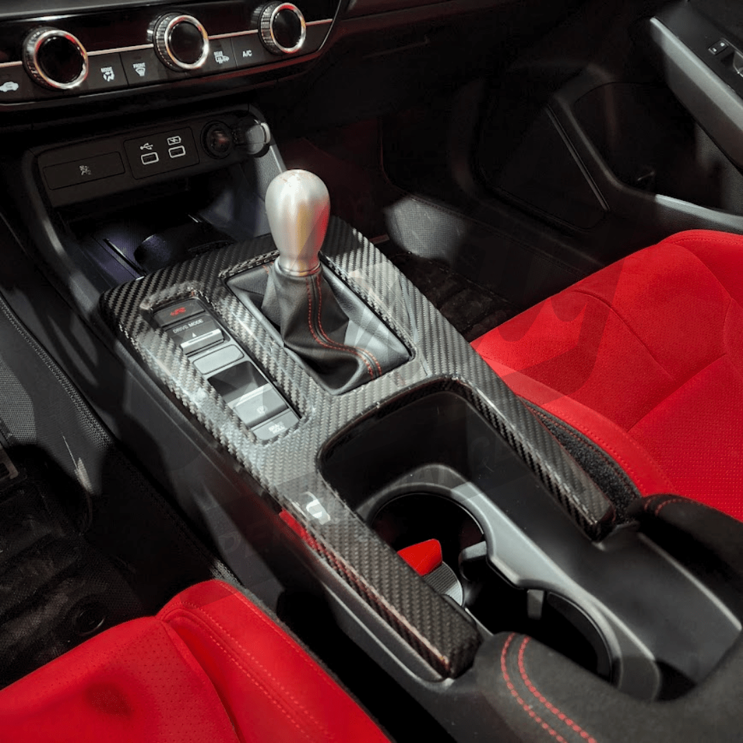 OLM Carbon Fiber Shifter Panel | 23+ Civic Type R FL5 - Unity Performance