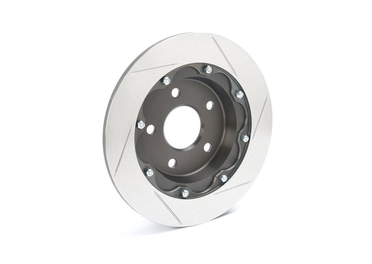 Paragon 2 - piece Slotted 305mm Rear Rotors | 17 - 23+ Type R FK8 & FL5, 23+ Integra Type S DE5 - Unity Performance
