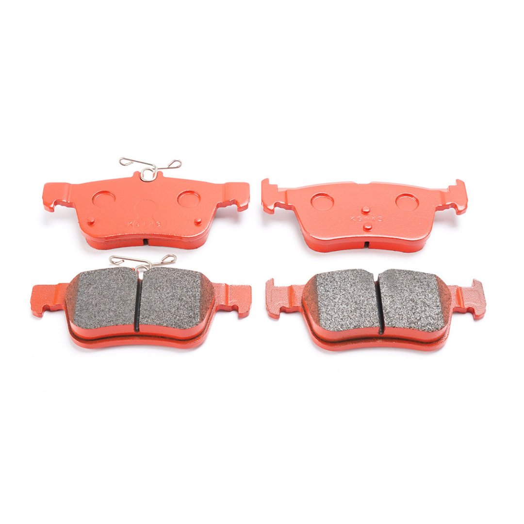 YXPCARS Front & Rear Brake Kit – Drilled & Slotted Rotors + Ceramic Pads – For Honda Civic 2016-2021