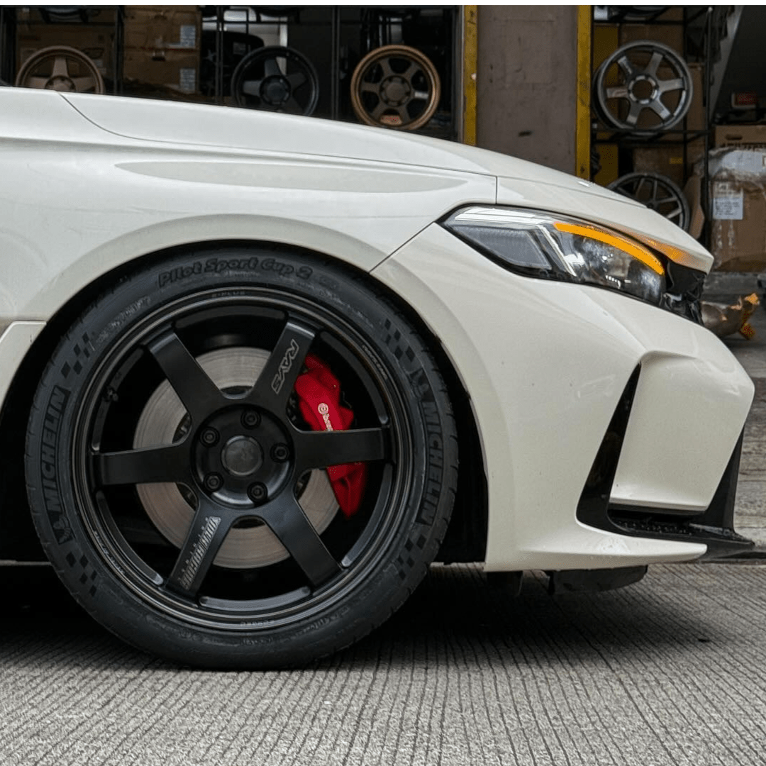 RAYS Volk Racing TE37 SAGA S Plus Set (Black Shadow LTD) | 17 - 23+ Type R FK8 & FL5, 23+ Integra Type S DE5 - Unity Performance