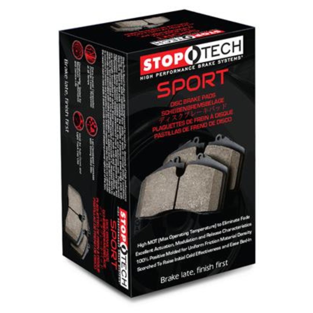 StopTech Sport Front Brake Pads | 17 - 23+ Type R FK8 & FL5, 23+ Integra Type S DE5 - Unity Performance