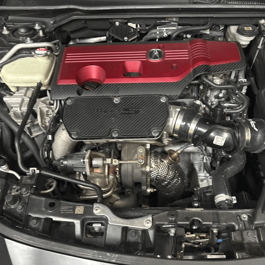 TOTLYLGL Hardlag Catless Downpipe | 17 - 23+ Civic Type R FK8 & FL5, 23+ Integra Type S DE5 - Unity Performance