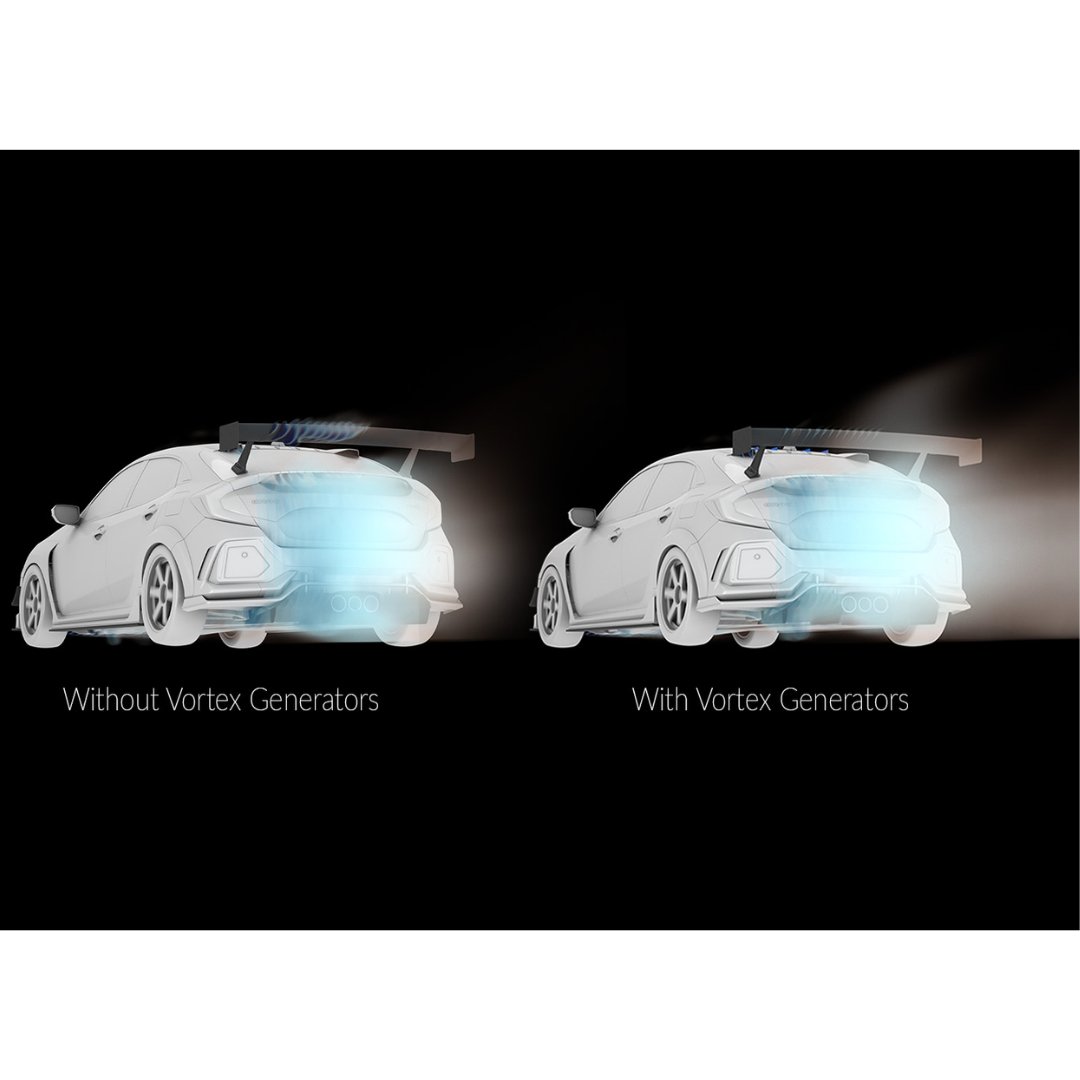 Verus Vortex Generator Kit | 17 - 21 Civic Type R FK8 - Unity Performance