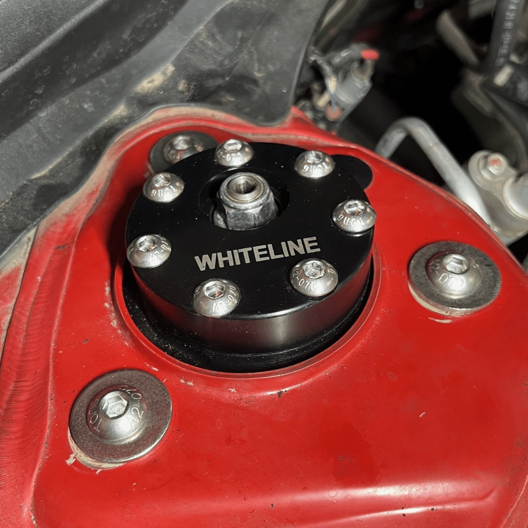 Whiteline Offset Front Strut Mounts | 16 - 22+ Civic, 23+ Integra - Unity Performance