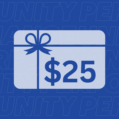 Unity Performance Gift Card