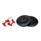 27WON 350mm Rear Rotor Upgrade | 17-23+ Type R FK8 & FL5, 24+ Integra Type S DE5