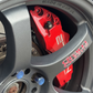 27WON Front 6-Piston Brake Caliper Upgrade | 17-23+ Type R FK8 & FL5, 24+ Integra Type S DE5