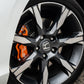 27WON Front 4-Piston Caliper Kit Sunset Orange