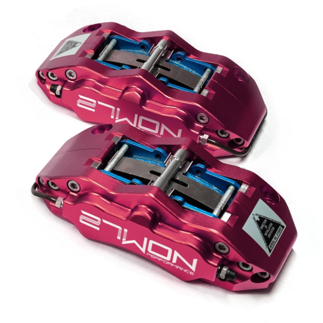 27WON Front 4-Piston Caliper Upgrade Kit | 16+ Civic 1.5T & 2.0L, 23+ Integra Base & A-Spec