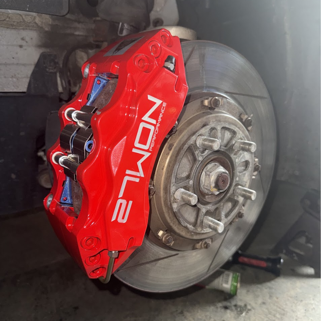 27WON Front 6-Piston Brake Caliper Upgrade | 17-23+ Type R FK8 & FL5, 24+ Integra Type S DE5