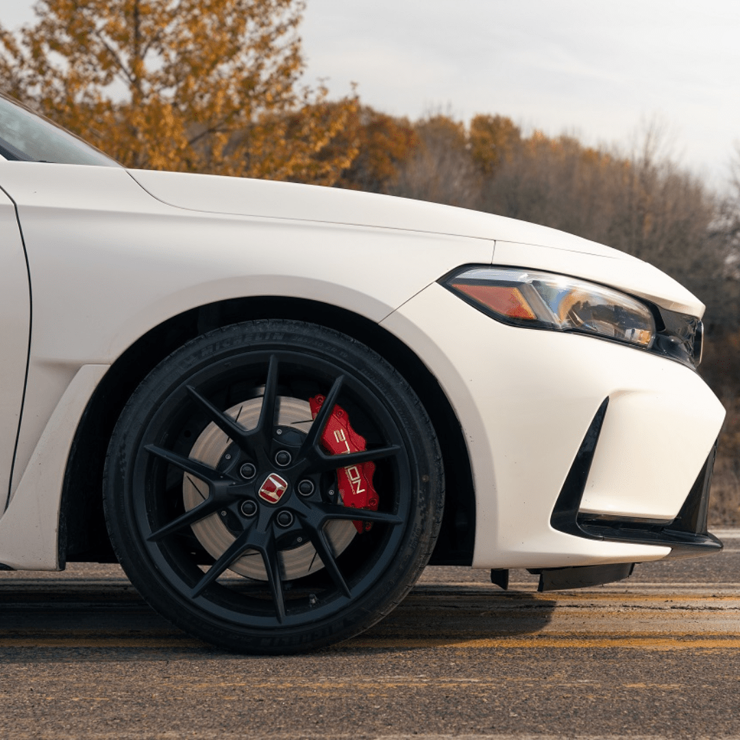 27WON 355mm 6 - piston Big Brake Kit (BBK) | 17 - 23+ Type R FK8 & FL5, 23+ Integra Type S DE5 - Unity Performance