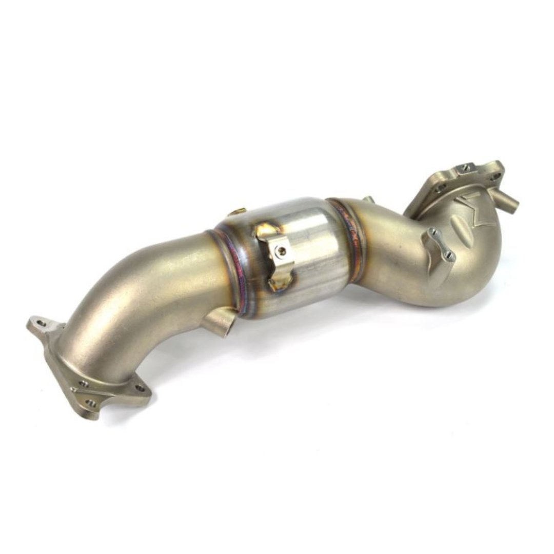 27WON High Flow Catted Downpipe | 16 - 21 Civic 1.5T, Si - Unity Performance