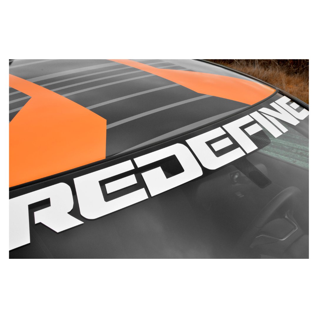 27WON REDEFINE Windshield Banner | 16-21 Civic | Unity Performance