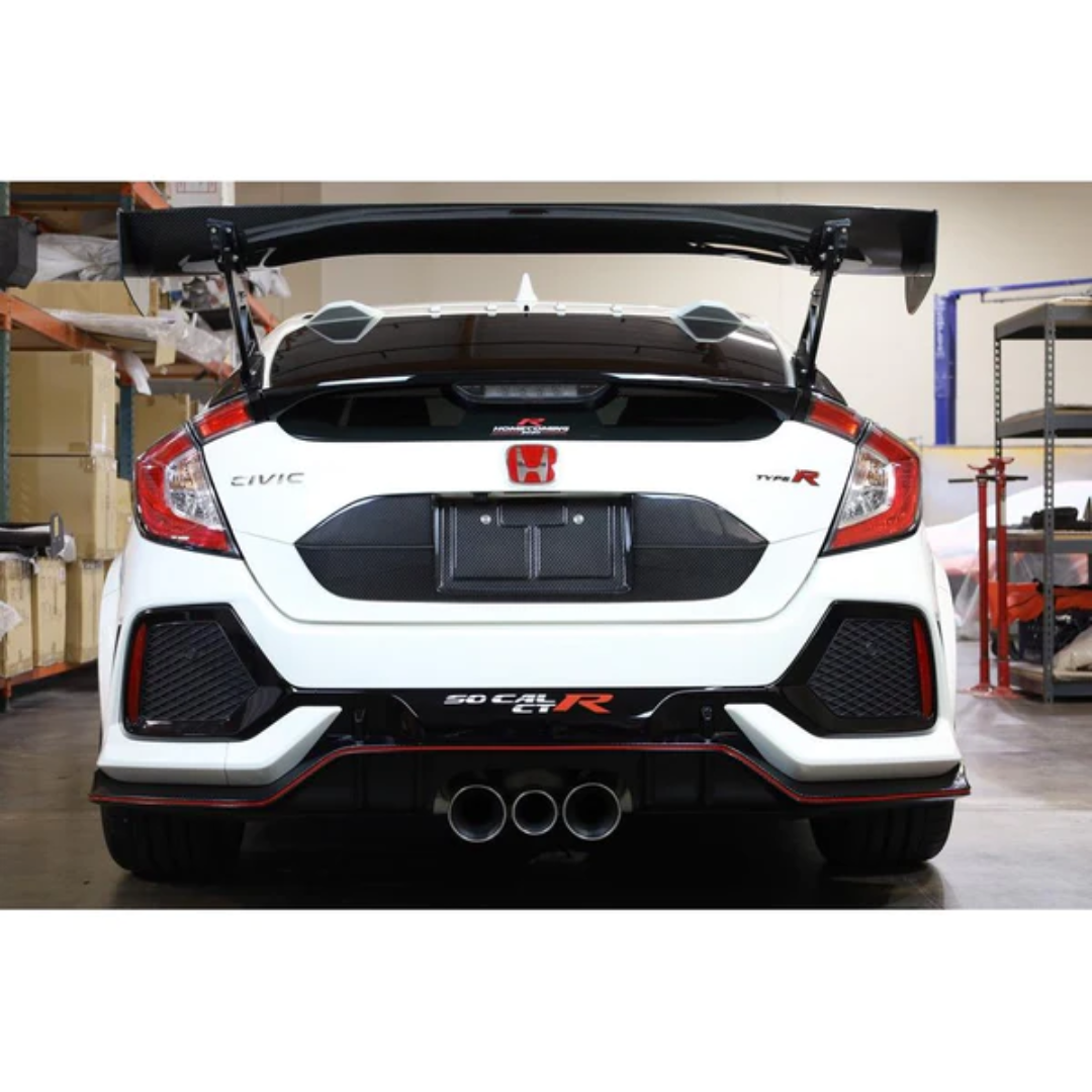 APR Carbon Fiber License Plate Backing | 17-21 Civic Type R FK8