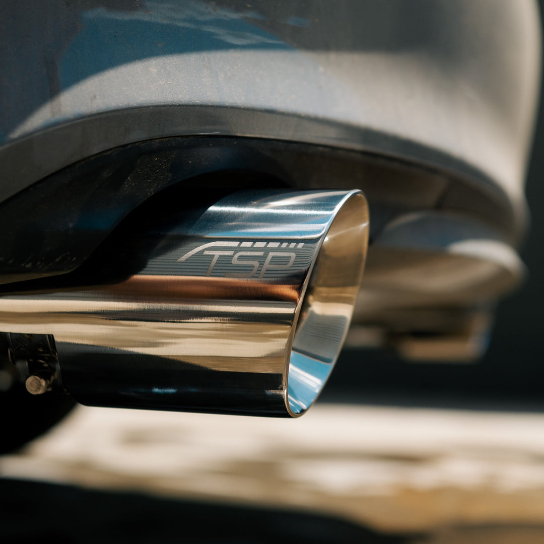 TSP Hibiki Series Valved Exhaust System Civic Si FE1 tips