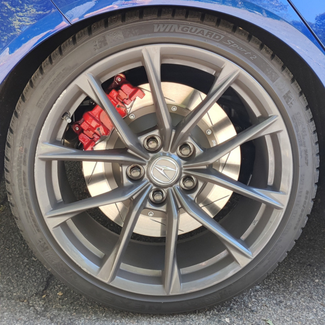 Paragon 2-piece Slotted 350mm Rear Rotors | 17-23+ Type R FK8 & FL5, 23+ Integra Type S DE5