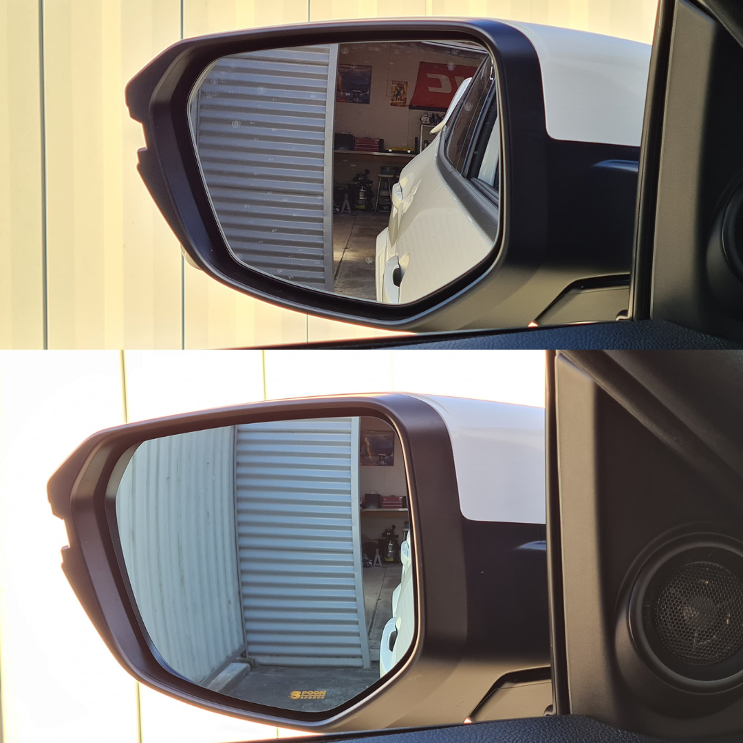 Spoon Blue Wide Door Mirror Set | 16-21 Civic