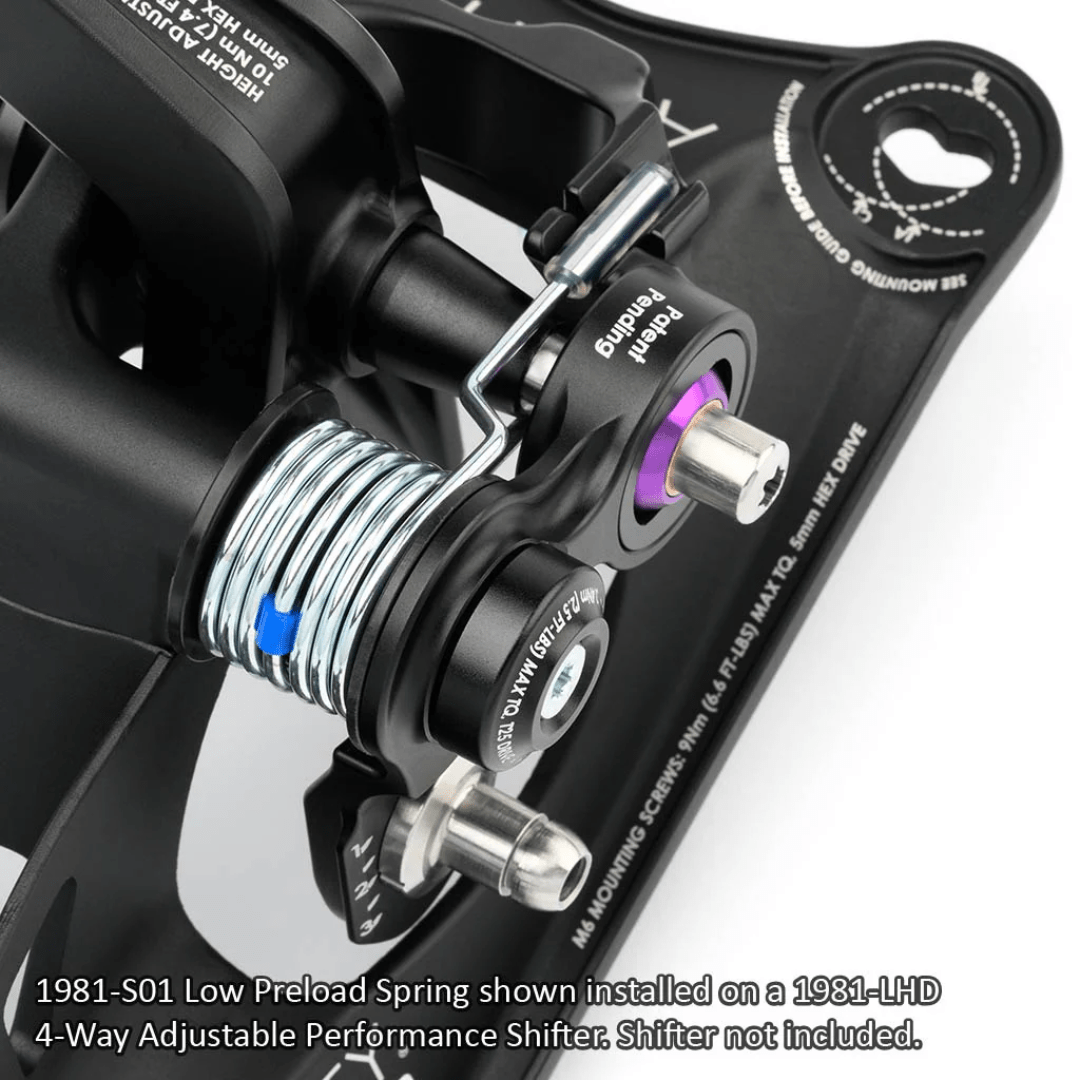 Acuity Adjustable Short Shifter Center Spring Upgrade | 22+ Civic, 23+ Integra - Unity Performance