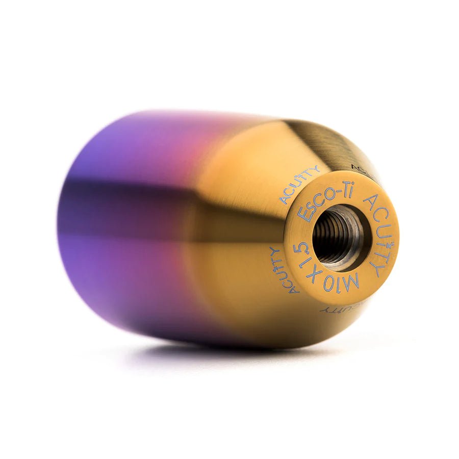 Acuity ESCO - T6 Burnt Titanium Shift Knob | 16 - 22+ Civic, 18 - 22 Accord, 23+ Integra - Unity Performance