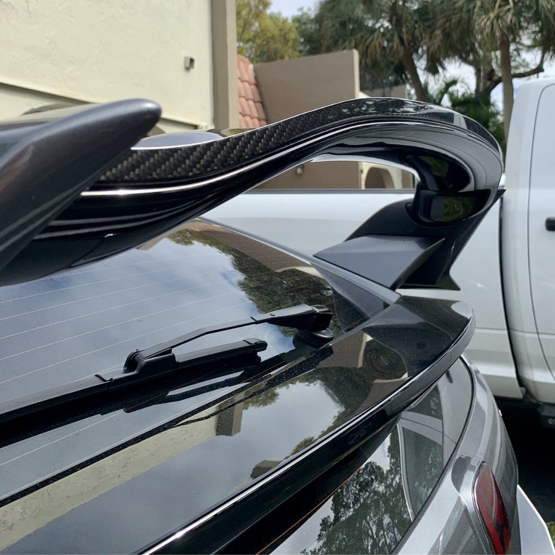 APR Carbon Fiber Gurney Flap | 17 - 21 Civic Type R FK8 - Unity Performance