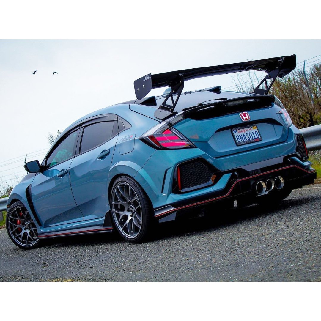 APR GTC - 300 Adjustable Wing | 17 - 21 Civic Type R FK8 - Unity Performance