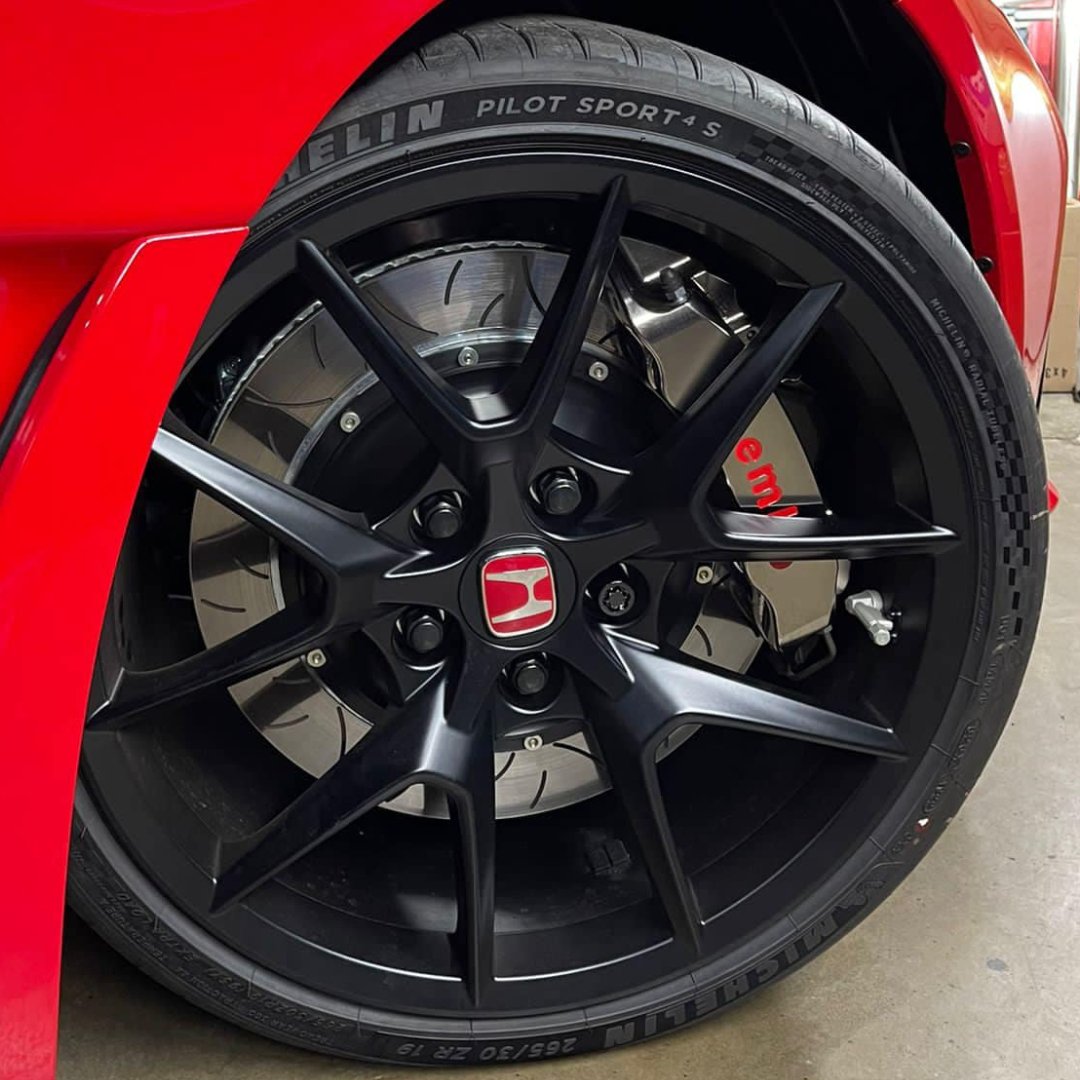 Brembo GT - R 380mm 6 - piston Big Brake Kit (BBK) | 17 - 23+ Type R FK8 & FL5, 23+ Integra Type S DE5 - Unity Performance