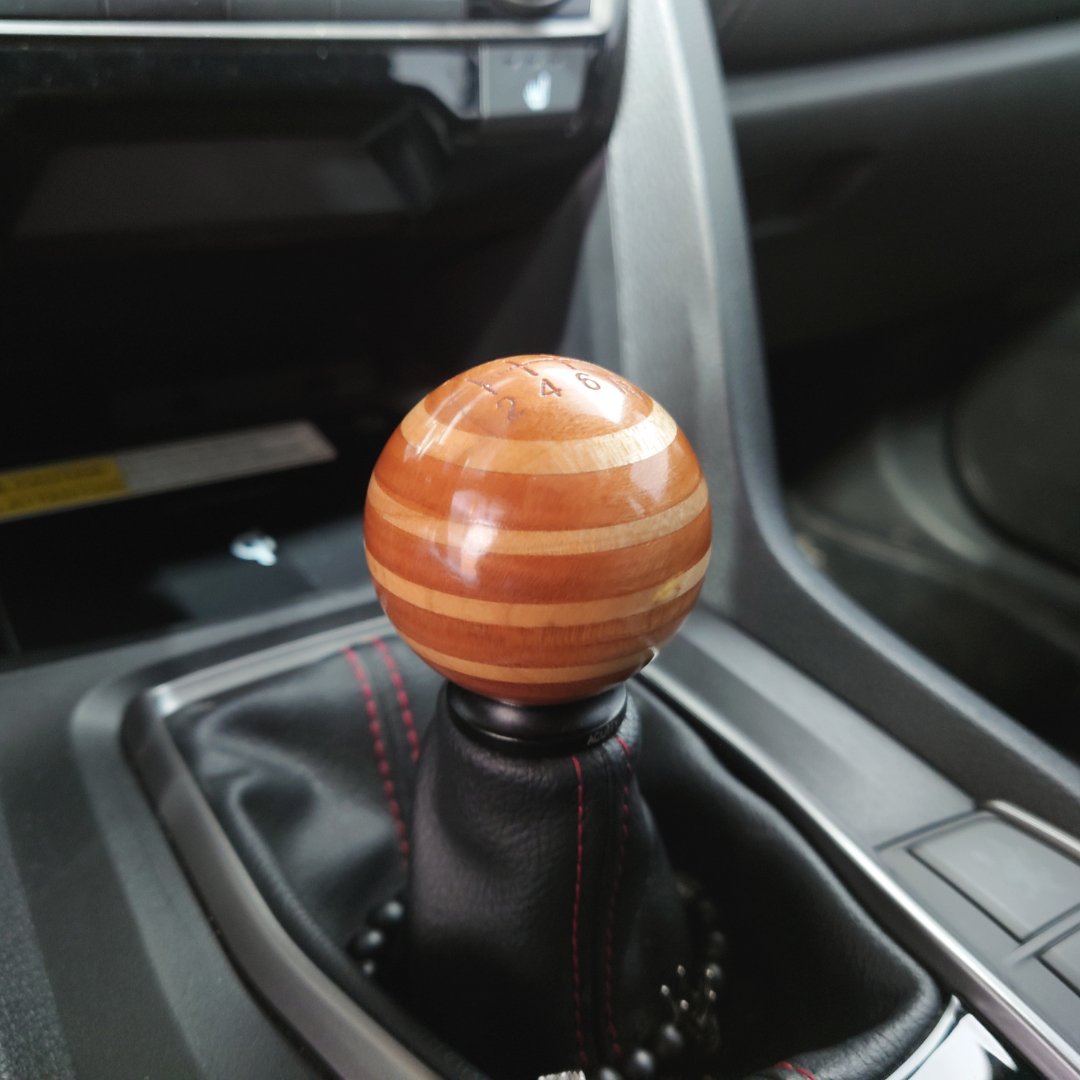 Classic Wood Shift Knob | 16 - 22+ Civic, 18 - 22 Accord, 23+ Integra - Unity Performance