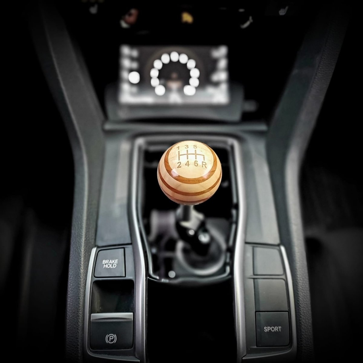 Classic Wood Shift Knob | 16 - 22+ Civic, 18 - 22 Accord, 23+ Integra - Unity Performance