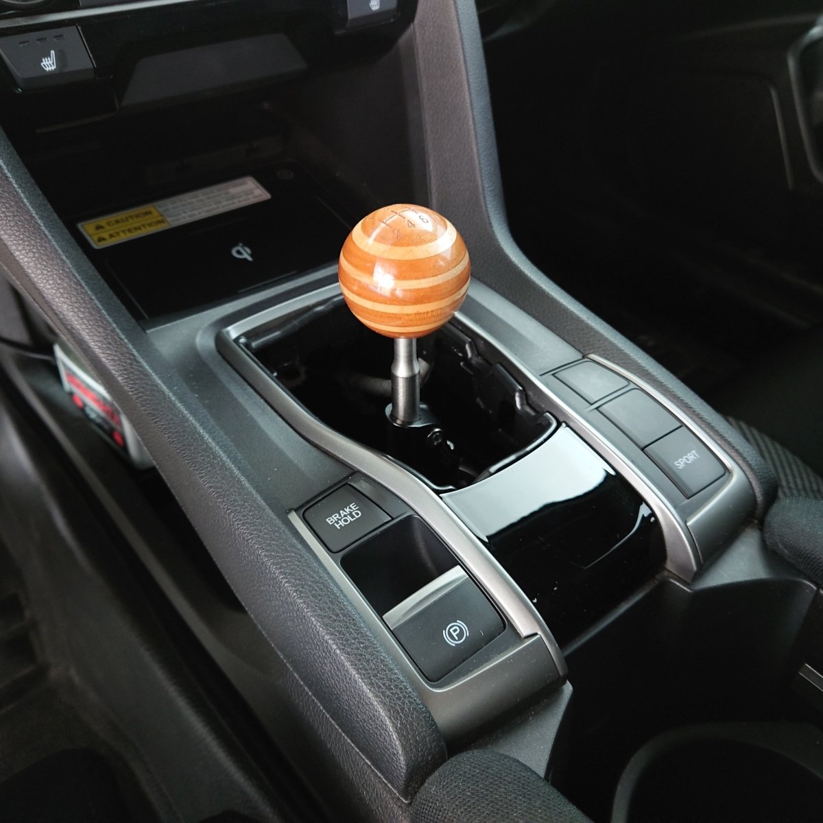 Classic Wood Shift Knob | 16 - 22+ Civic, 18 - 22 Accord, 23+ Integra - Unity Performance