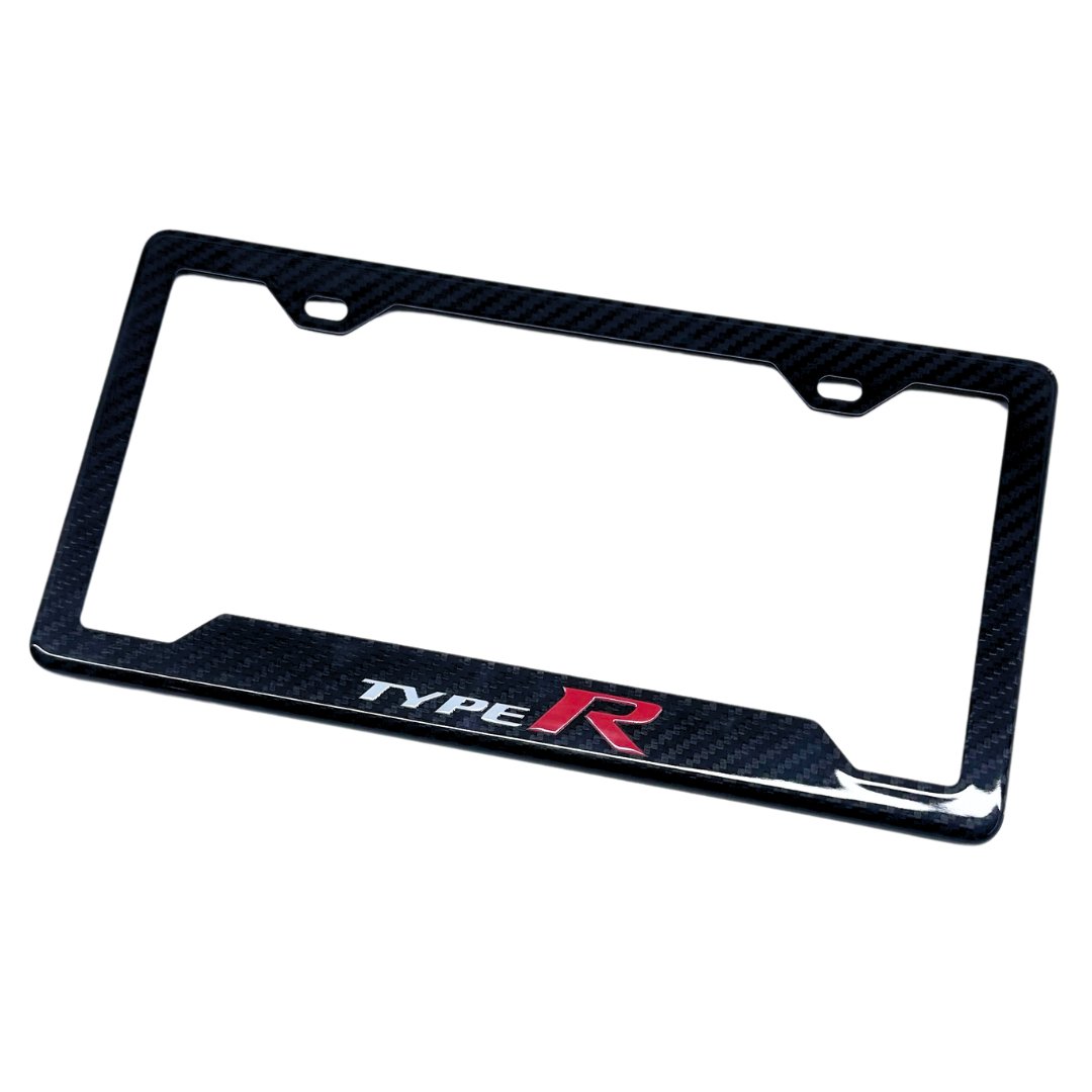 Customizable Real Carbon Fiber License Plate Frame | Universal - Unity Performance