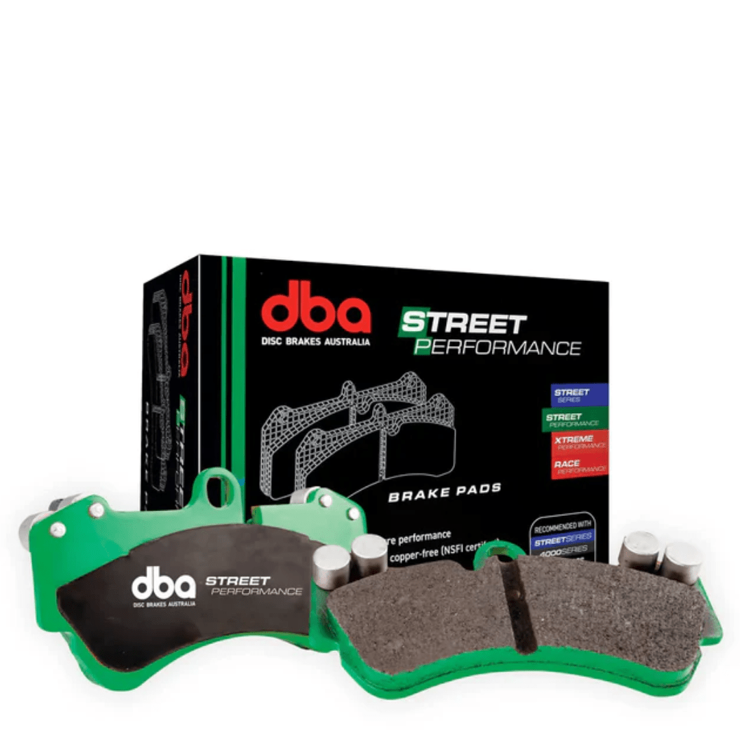 DBA Street Performance "SP" Front Brake Pads | 17 - 23+ Civic Type R FK8 & FL5, 23+ Integra Type S DE5 - Unity Performance