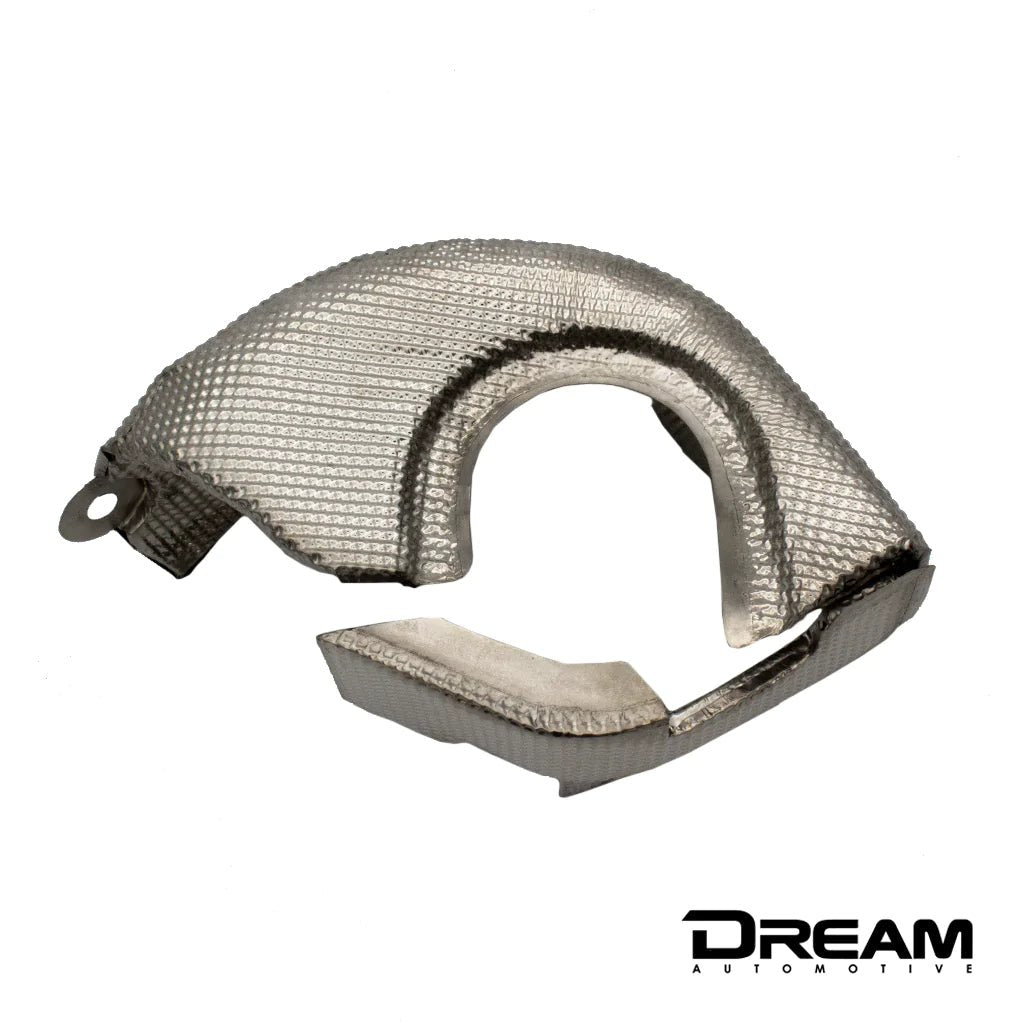 Dream Automotive Hard Lagged Turbo Heat Shield | 17 - 21 Civic Type R FK8 - Unity Performance