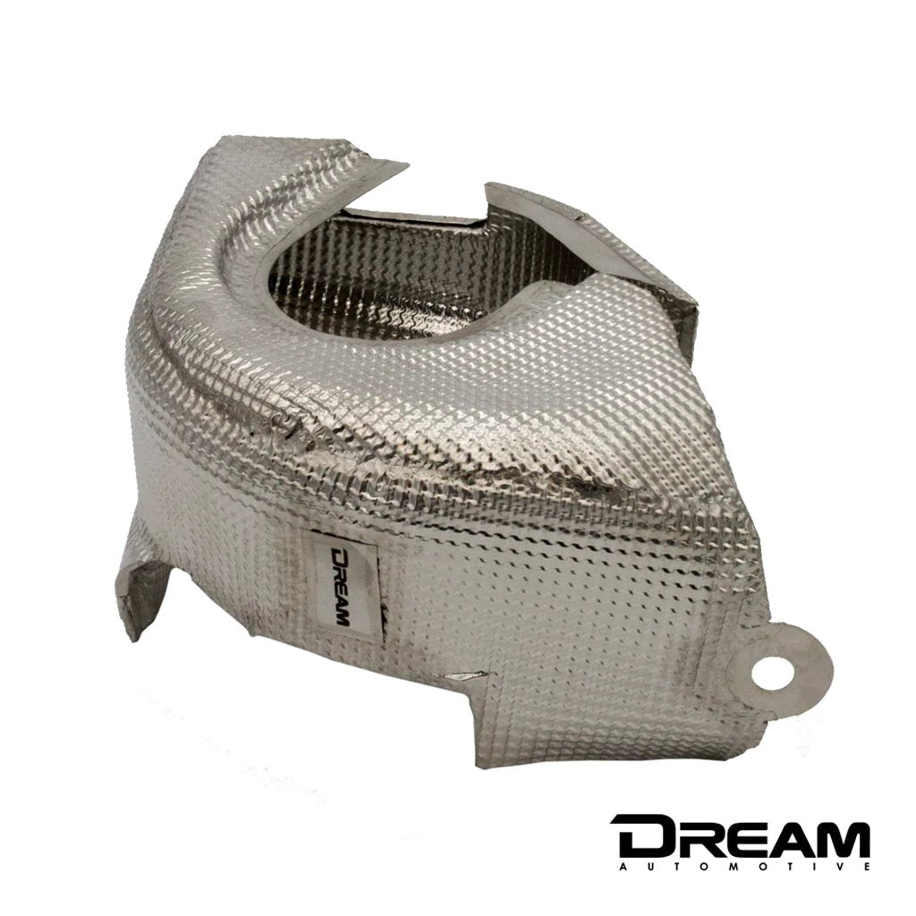 Dream Automotive Hard Lagged Turbo Heat Shield | 17 - 21 Civic Type R FK8 - Unity Performance