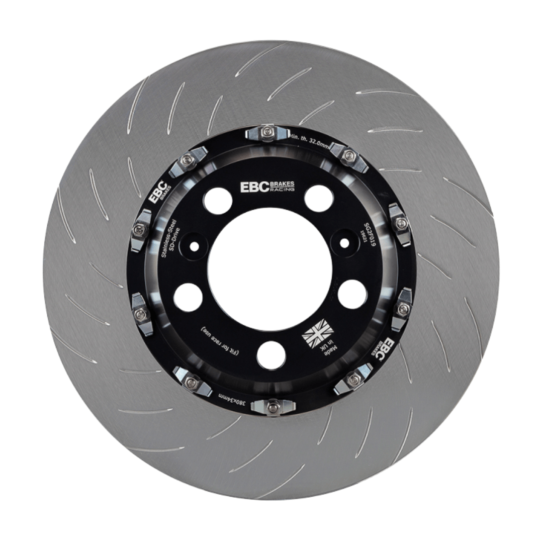 EBC 2 - piece Slotted Rotors | 17 - 23+ Type R FK8 & FL5, 23+ Integra Type S DE5 - Unity Performance
