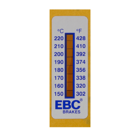 EBC Brake Caliper Temperature Strips (8 Pack) | Universal - Unity Performance