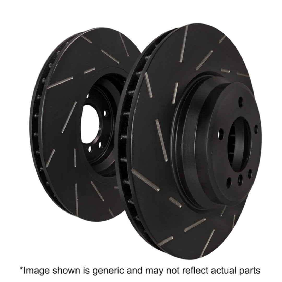 EBC Front Slotted Rotors | 17 - 23+ Type R FK8 & FL5, 23+ Integra Type S DE5 - Unity Performance