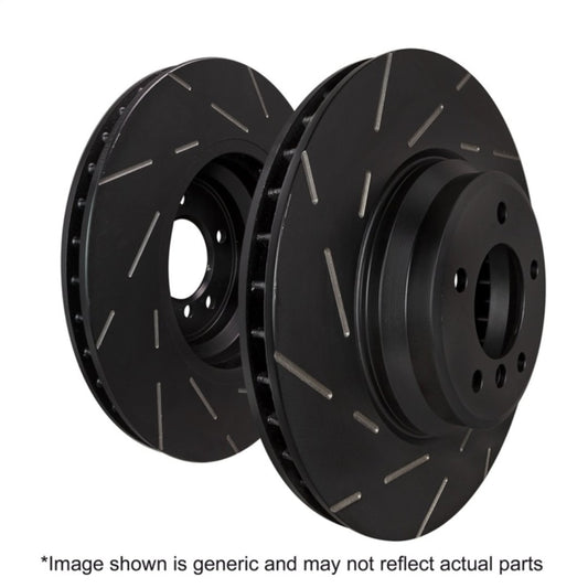 EBC Front Slotted Rotors | 17 - 23+ Type R FK8 & FL5, 23+ Integra Type S DE5 - Unity Performance