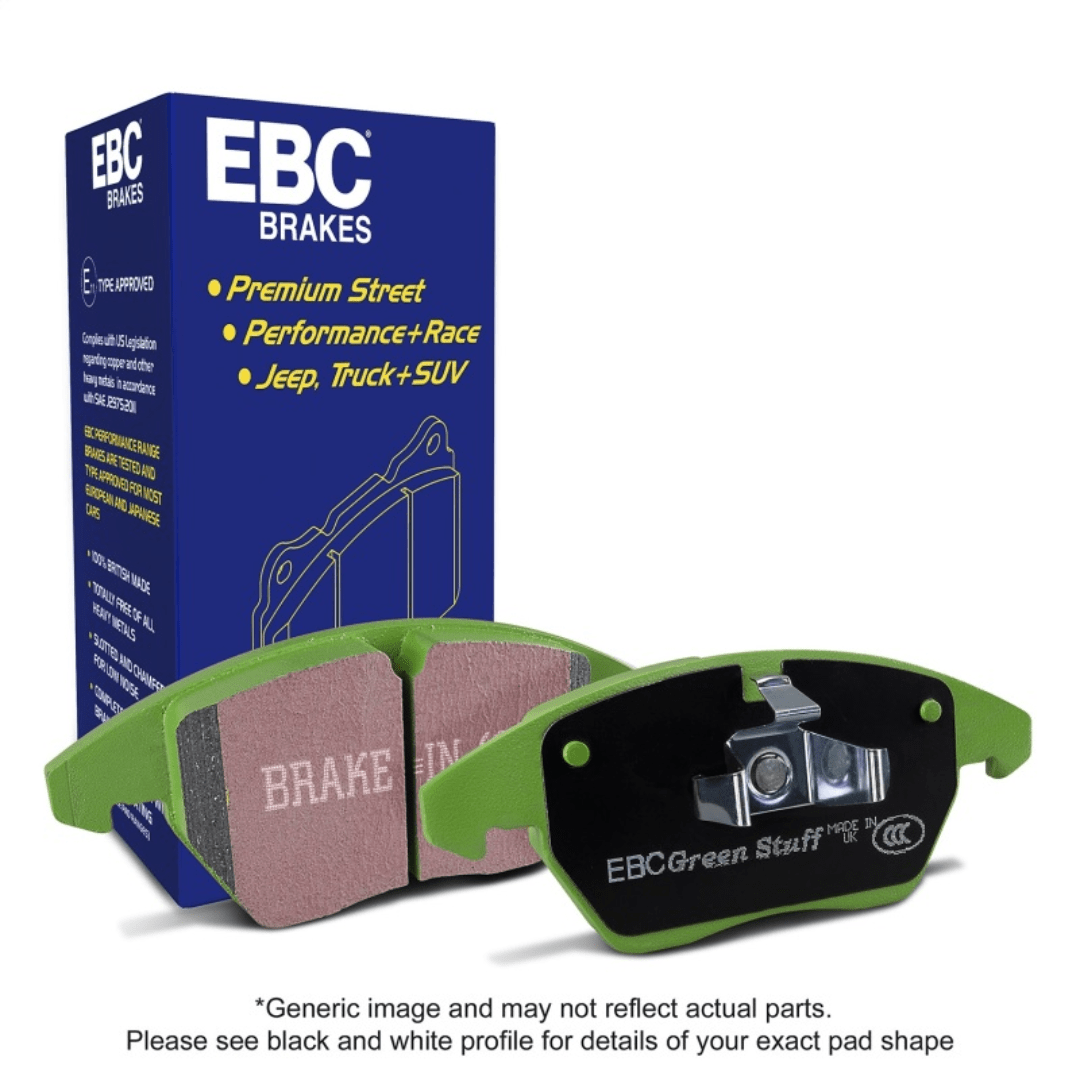 EBC Greenstuff Front Brake Pads | 22+ Civic Si, 23+ Integra Base - Unity Performance